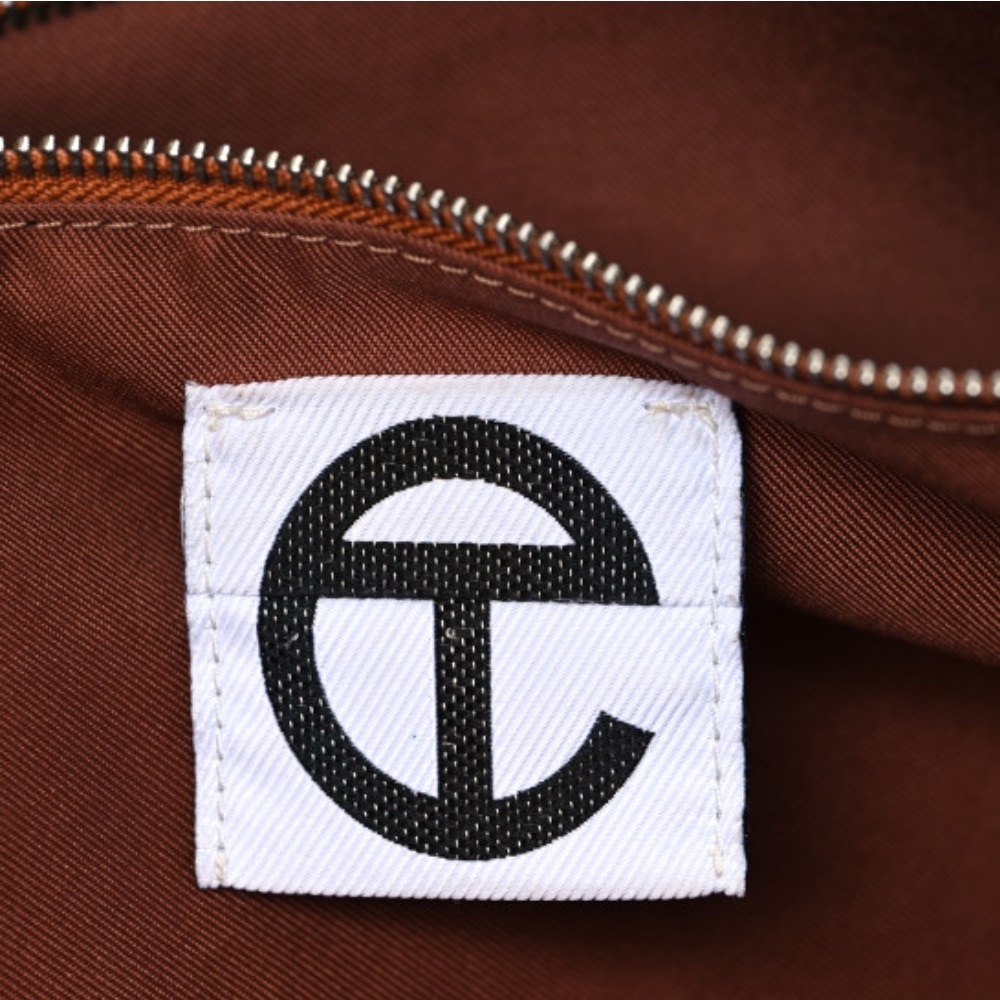 TELFAR medium tan medium shopping bag - authentic, barely used.